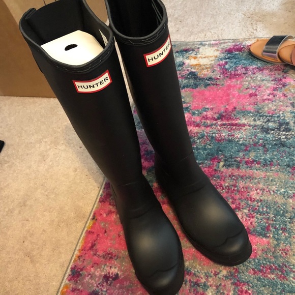 Hunter Shoes - NEW Black Hunter Original Adjustable Rain Boots